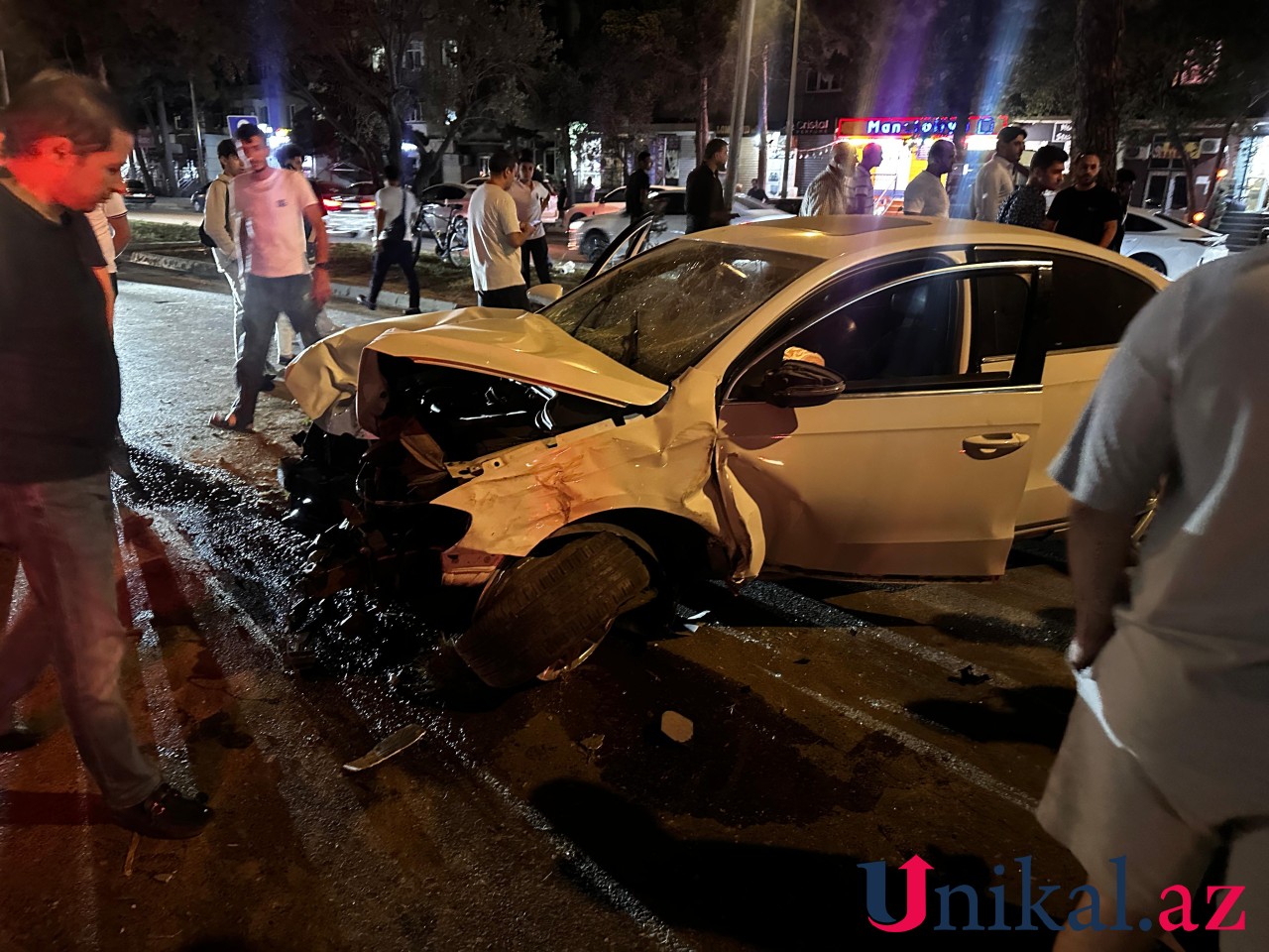 Bakıda ağır qəza oldu, ölən var - FOTO (VİDEO)